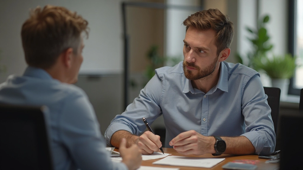 Coach geeft persoonlijke training in motivatie en doelstelling